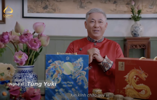 Nghệ sĩ Tùng Yuki cảm nhận về bánh Trung Thu DOHA - Long Phụng Hoà Minh