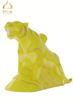 2022 Golden Tiger Ceramic Vase