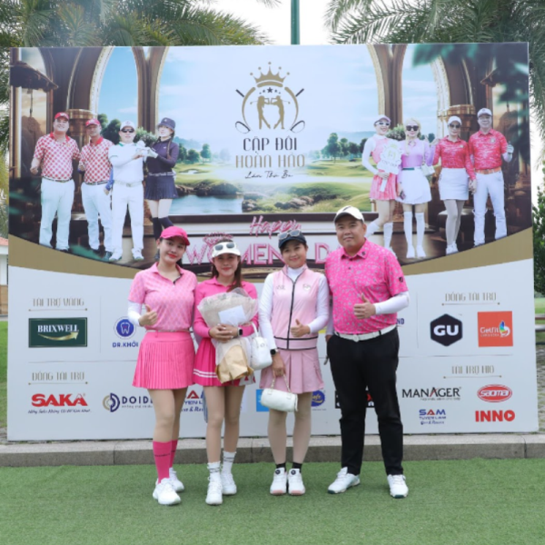 [doanhnghiepvathuonghieu.vn] Giải Golf Cặp Đôi Hoàn Hảo - Sự kiện thể thao ý nghĩa tôn vinh Nữ Golfer nhân ngày Quốc Tế Phụ Nữ 08/03