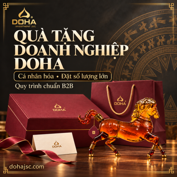 Корпоративные подарки DOHA: персонализация, крупные заказы и организованный B2B-процесс