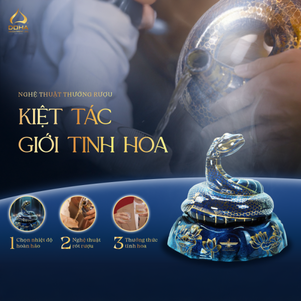 NGHỆ THUẬT THƯỞNG RƯỢU - KIỆT TÁC GIỚI TINH HOA  