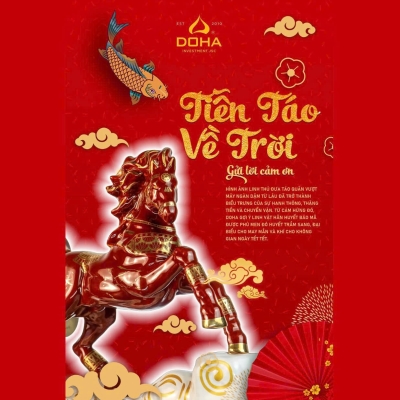 PHONG VỊ TRANG NHÃ TRONG NGÀY TIỄN TÁO 🎏