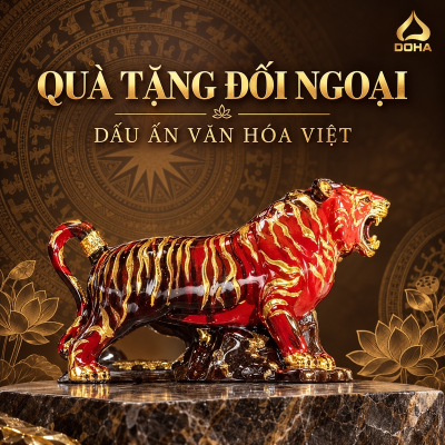 Quà tặng đối ngoại: Gợi ý quà mang dấu ấn văn hóa Việt cho khách quốc tế