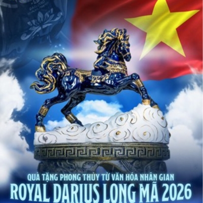 Thiết kế tinh xảo của rượu linh vật ngựa sứ DOHA – Khi nghệ thuật gặp tinh hoa rượu Pháp